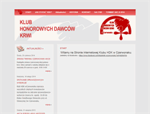 Tablet Screenshot of hdk.infoczerwonak.pl